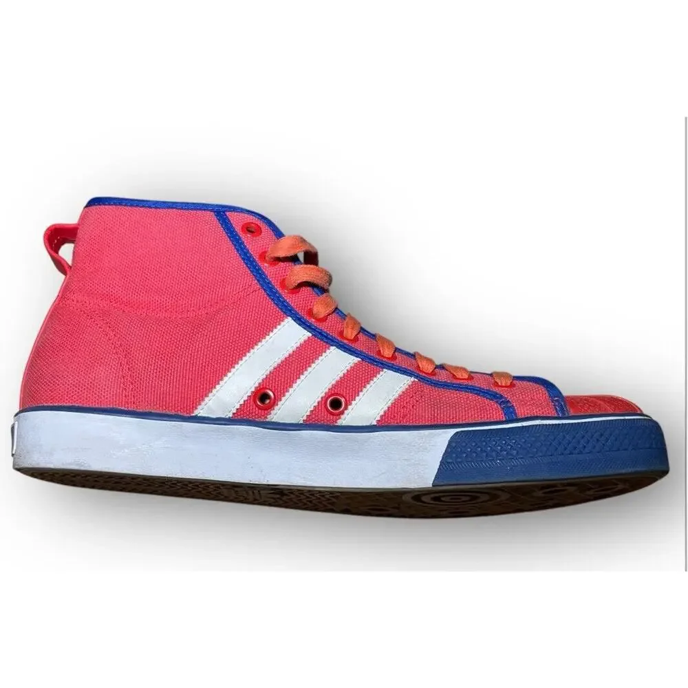 Rare Vintage Adidas‎ Hightop Philadelphia 76ers Red Men’s 10.5 Read Description
